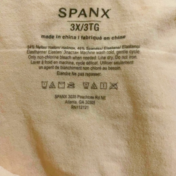 Spanx High Waisted Size 3XL Women’s Mid Thigh Short - Picture 8 of 8